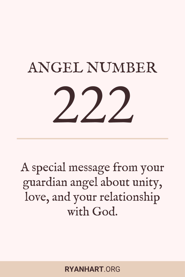 222 Angel Number Spiritual Meaning 2023 Ryan Hart