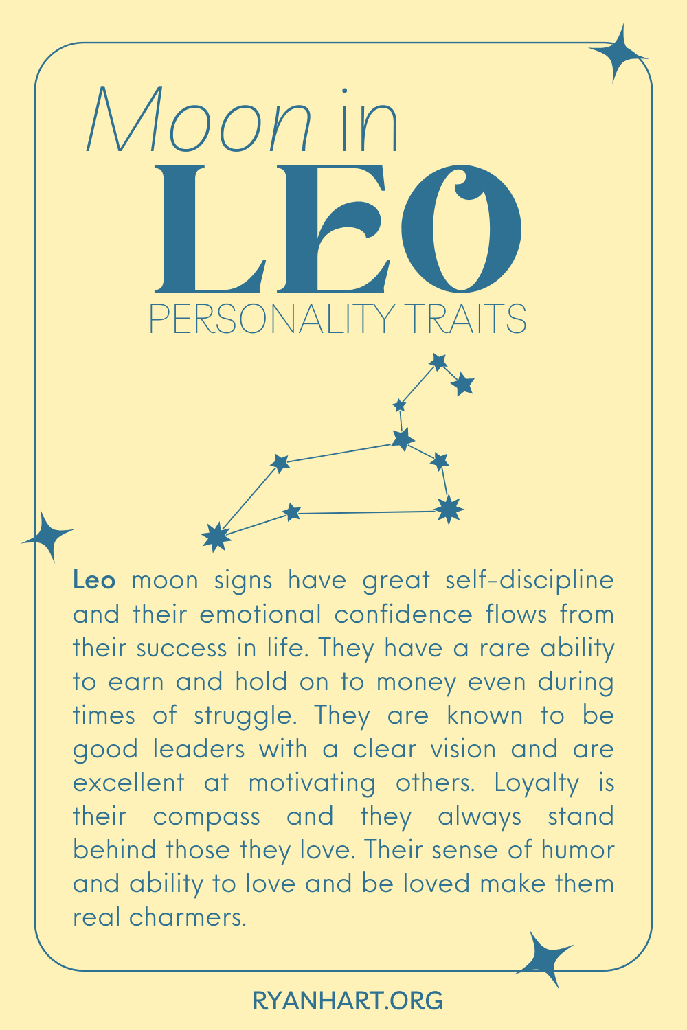 Leo Moon Sign Personality Traits (2022)